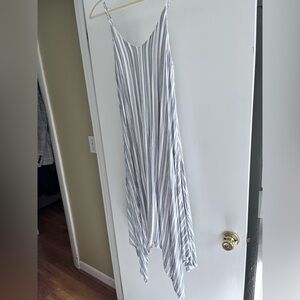 shark bite bottom dress